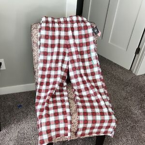 Grayson Threads Plaid Wide Leg Sweatpants
